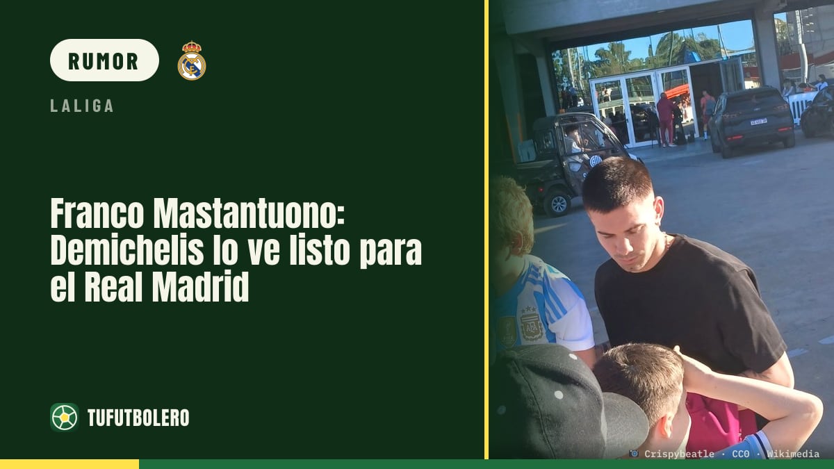 Franco Mastantuono: Demichelis garante que é do Real Madrid