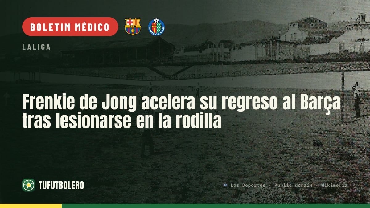 Frenkie de Jong acelera o regresso ao Barcelona após lesão no joelho