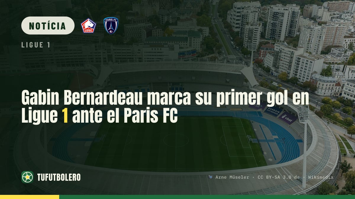 Gabin Bernardeau marca seu primeiro gol na Ligue 1 contra o Paris FC