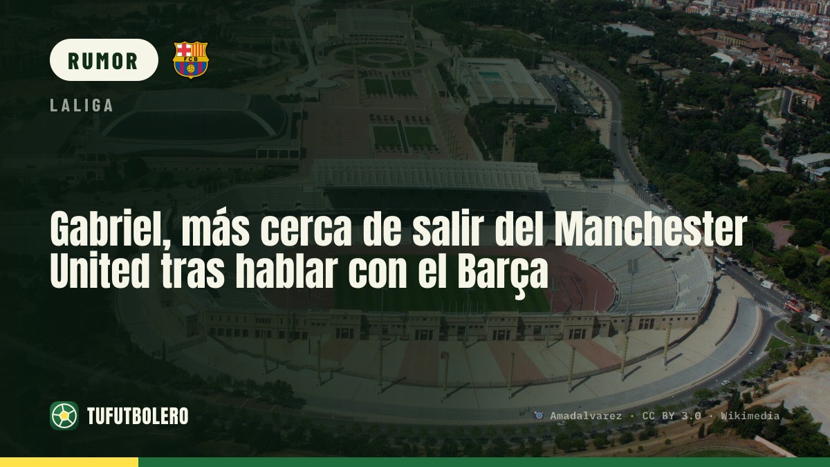 Gabriel perto de deixar o Manchester United após conversas com o Barça
