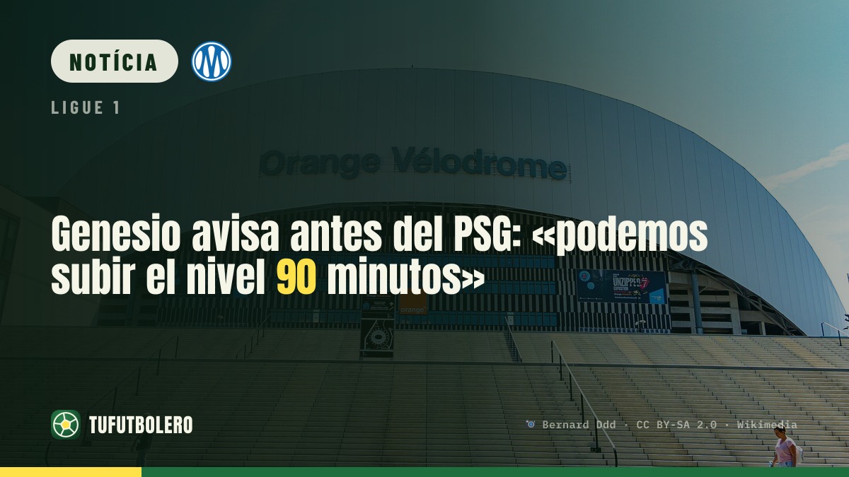 Genesio prepara o OM-PSG: «Podemos elevar o nível por 90 minutos»