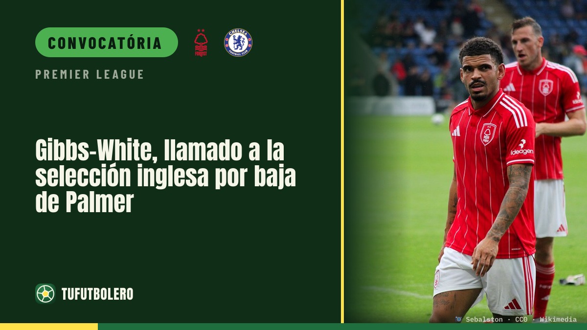 Gibbs-White pode substituir Palmer na seleção inglesa