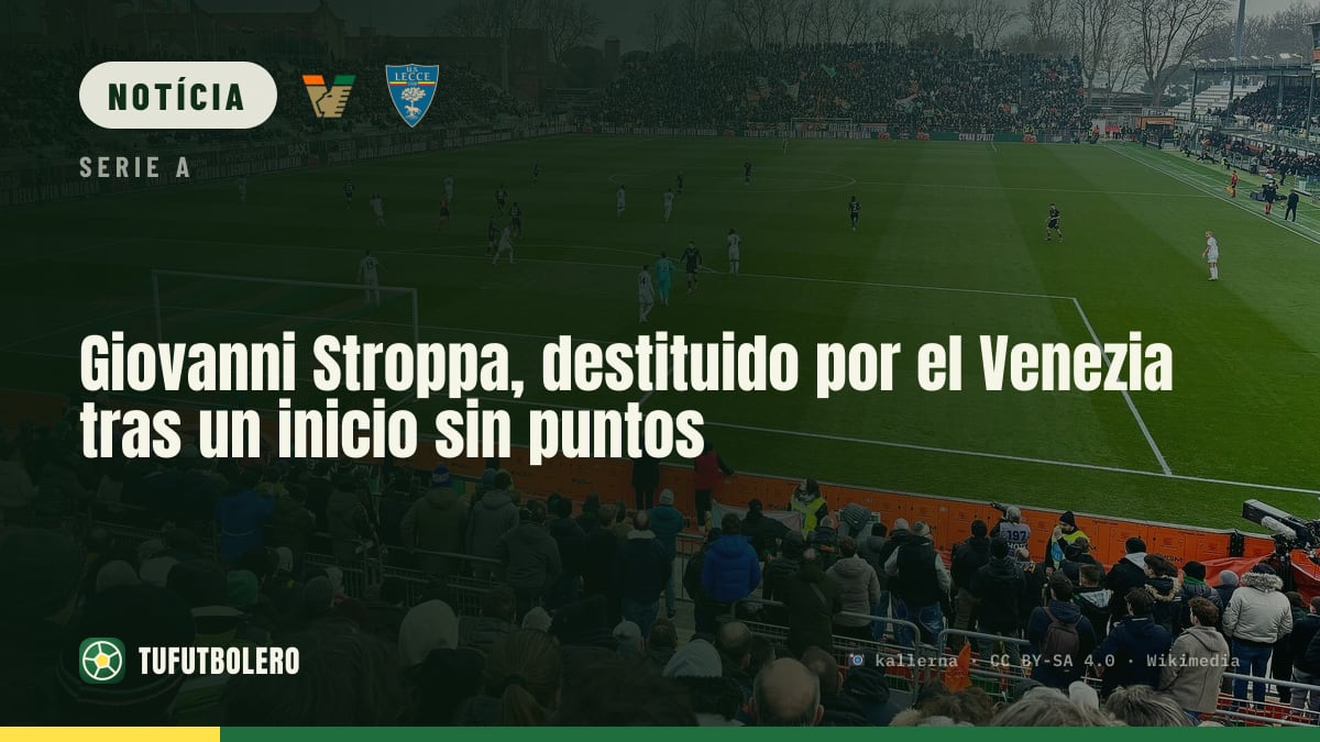 Giovanni Stroppa demitido pelo Venezia após péssimo começo na liga