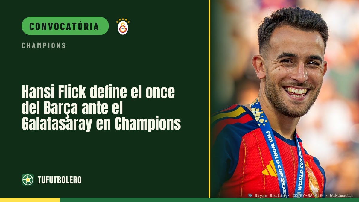 Hansi Flick define o provável onze do Barça contra o Galatasaray