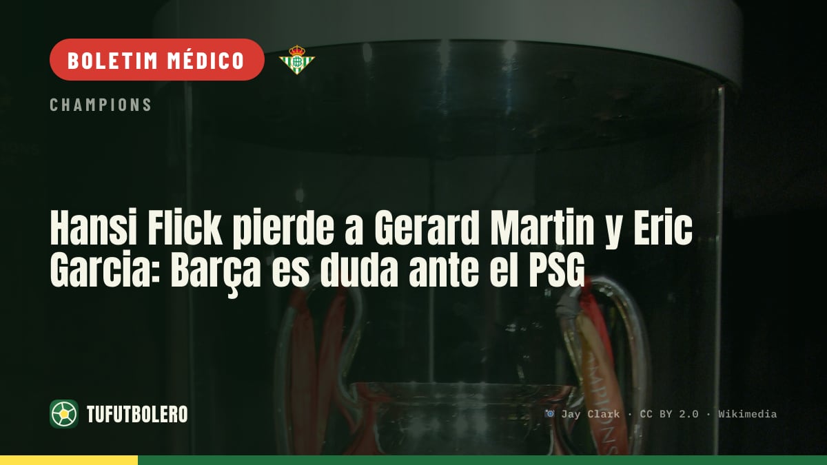 Barcelona com defesa em dúvida: Gerard Martin e Eric Garcia lesionados antes do PSG