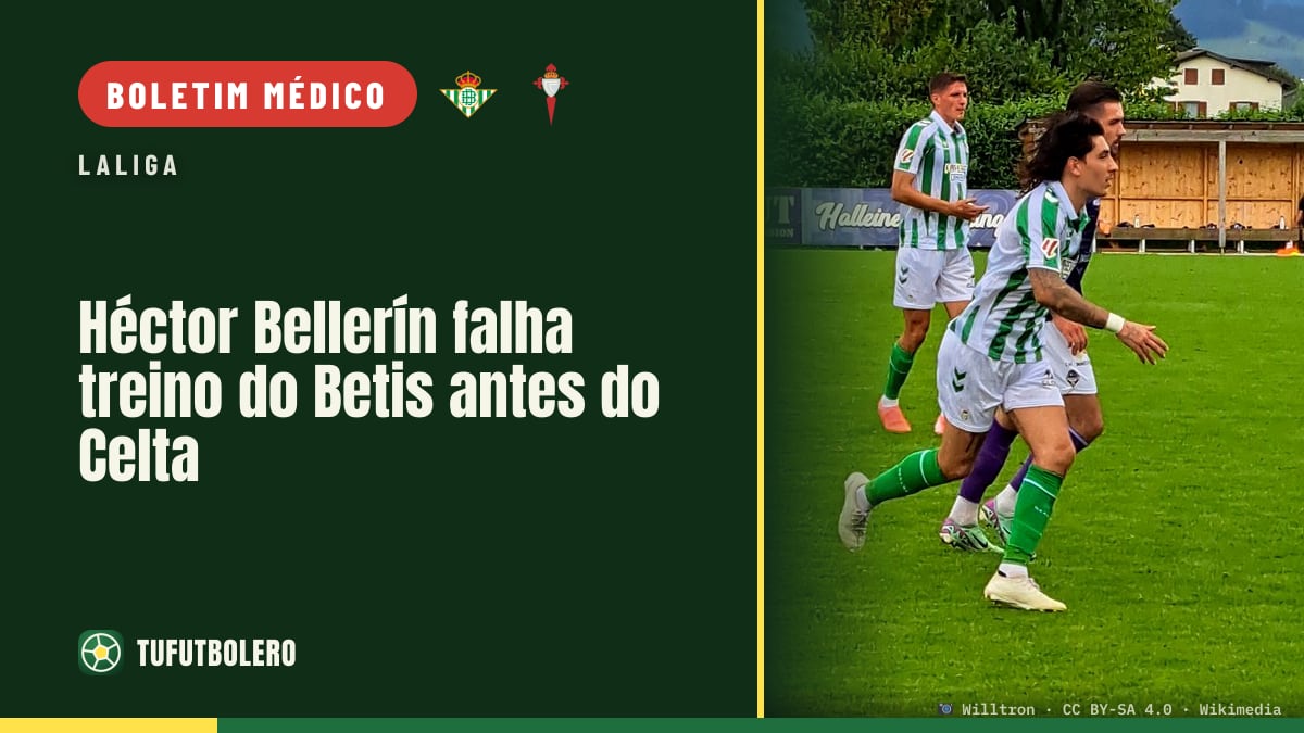 Héctor Bellerín falha treino do Betis antes do Celta