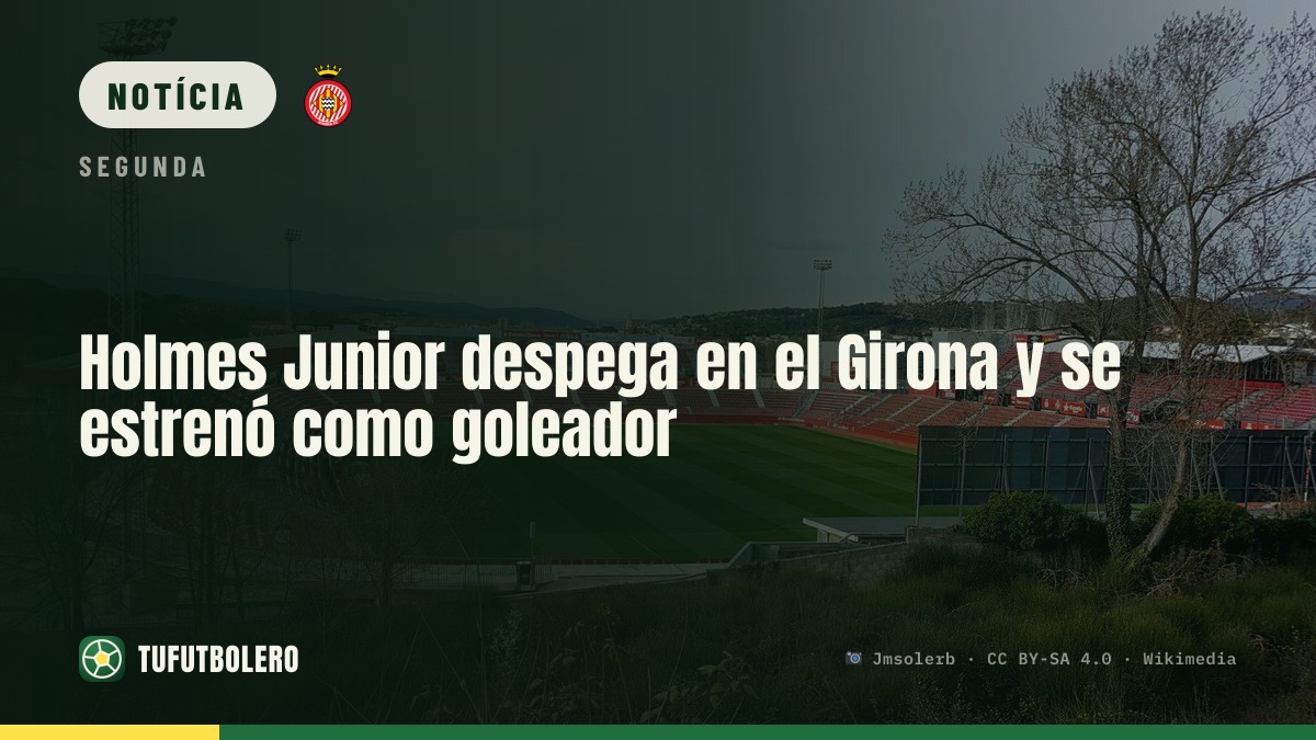 Holmes Junior dispara no Girona e estreou-se a marcar