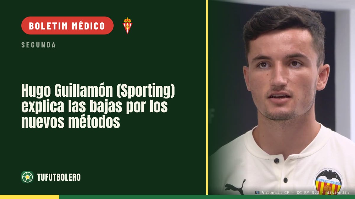 Hugo Guillamón (Sporting) explica as baixas por novos métodos