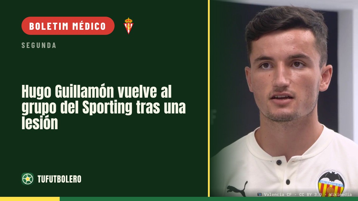 Hugo Guillamón volta ao trabalho com o grupo no Sporting