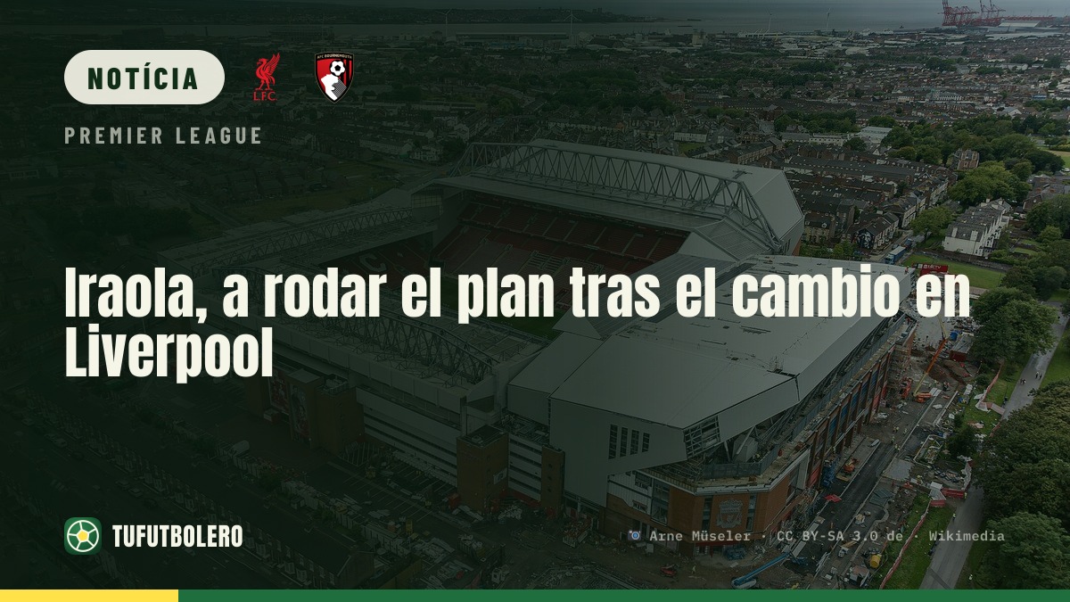 Iraola prepara a viragem do Liverpool após a era Slot