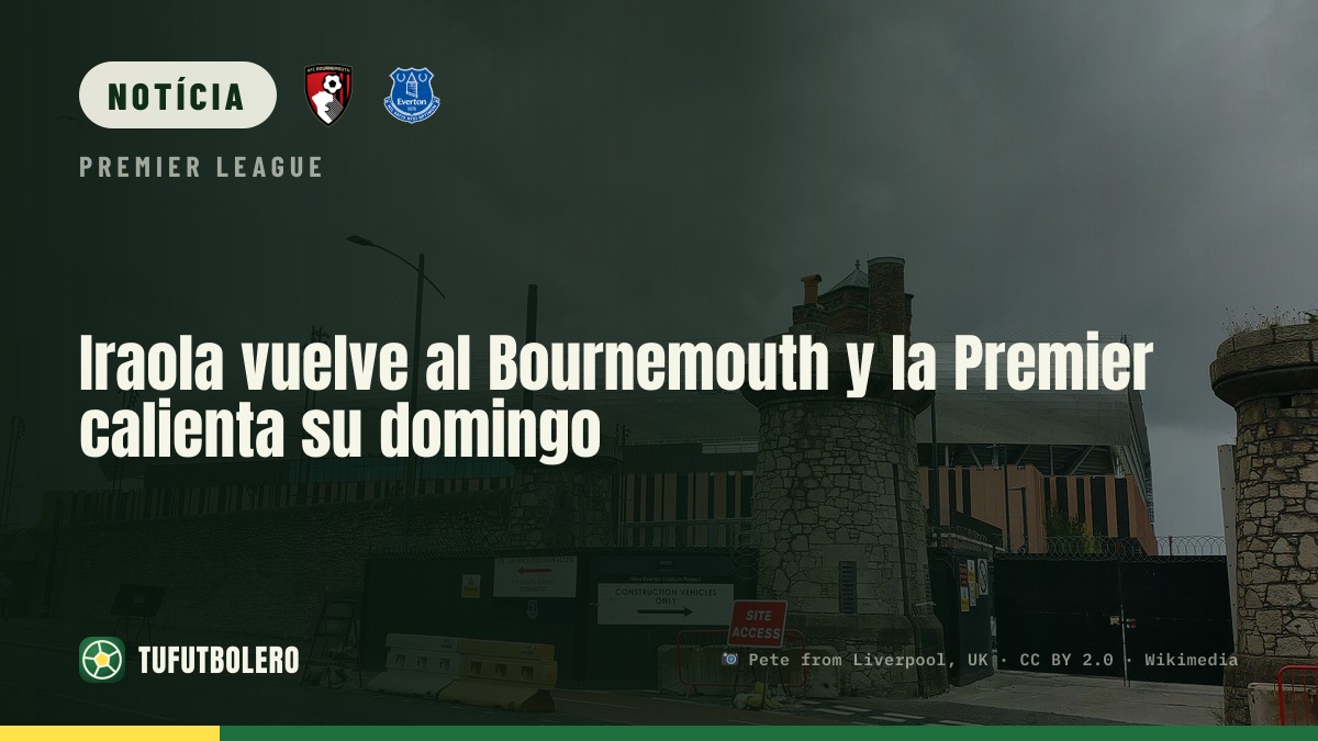 Iraola regressa ao Bournemouth e a Premier esquenta o domingo