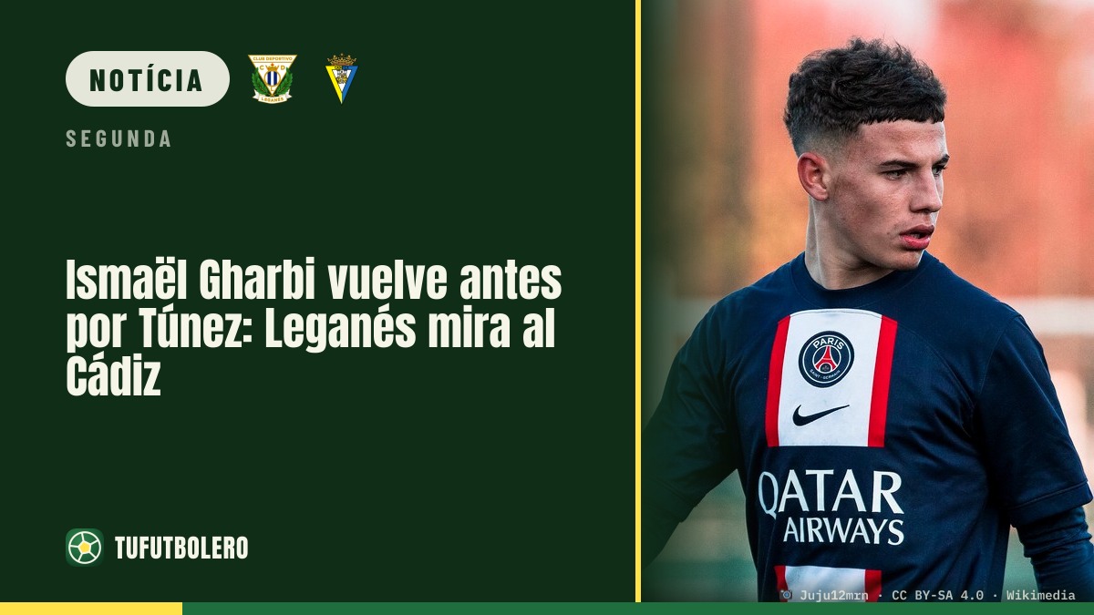 Ismaël Gharbi volta antes após a seleção: Leganés mira o Cádiz