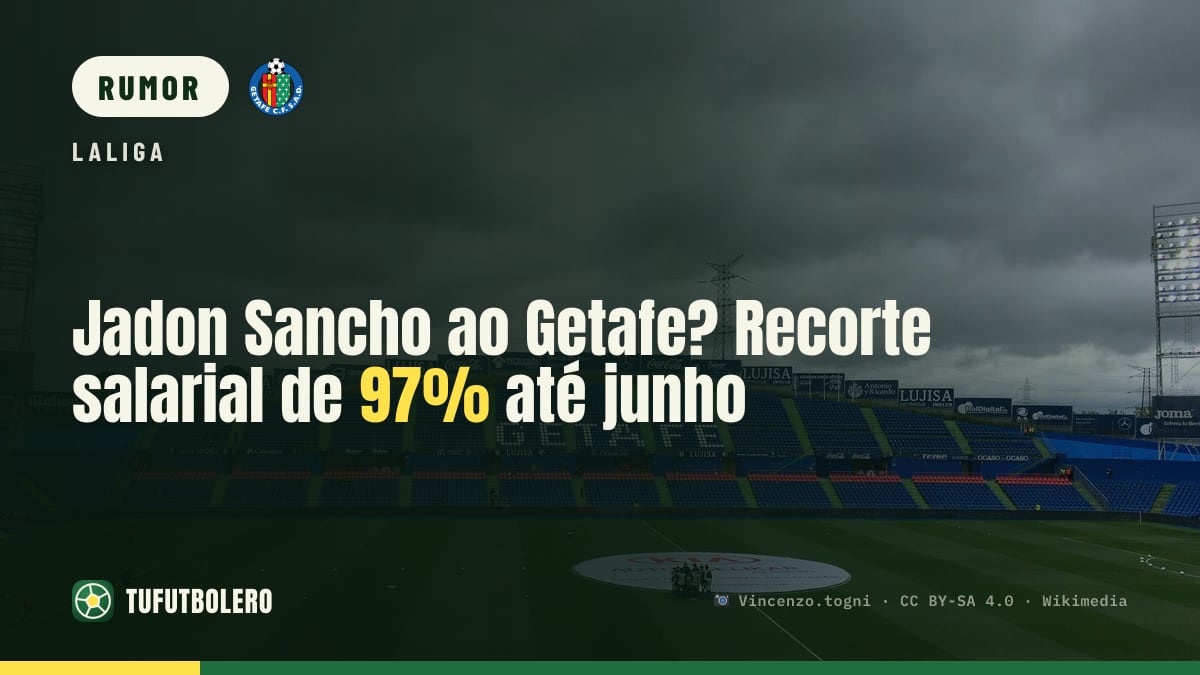 Jadon Sancho ao Getafe? Recorte salarial de 97% até junho