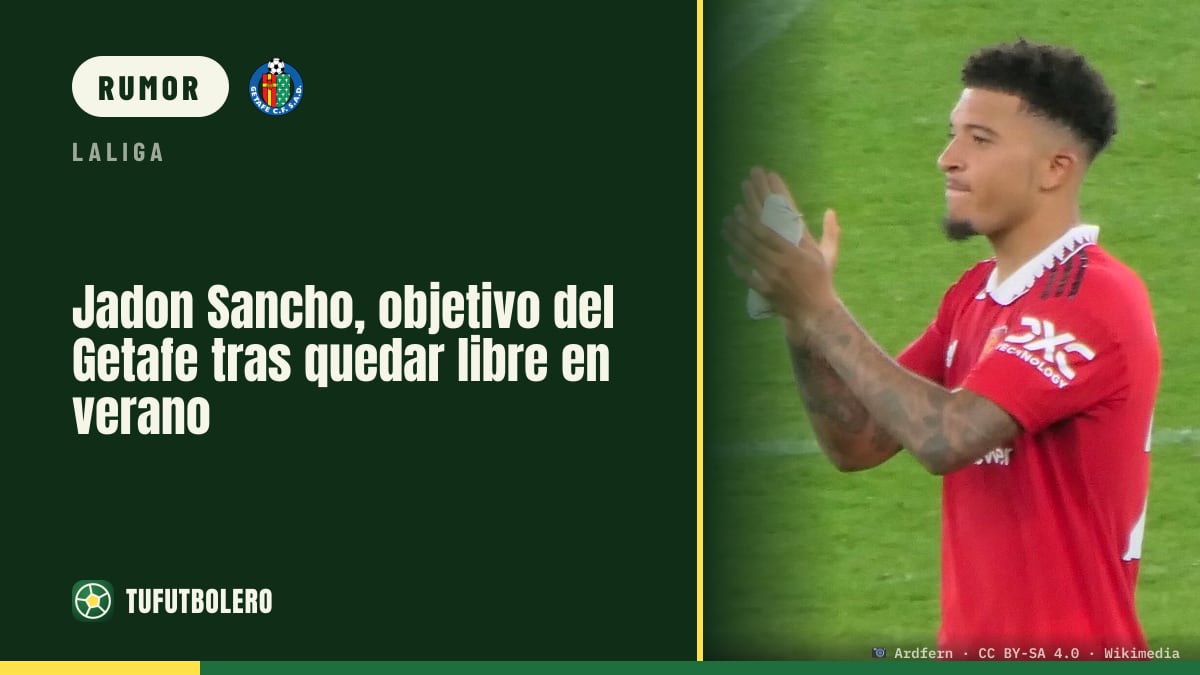 Getafe faz oferta formal por Jadon Sancho após ficar livre no verão