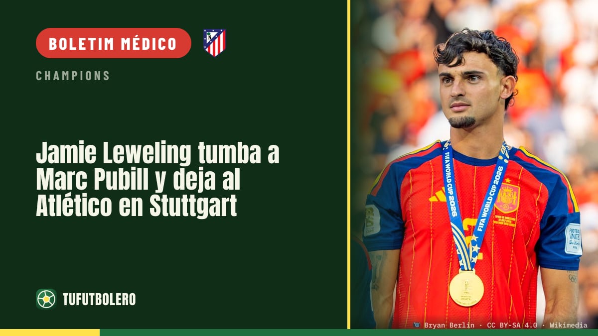 Jamie Leweling bate Marc Pubill e decide o Atlético no MHPArena