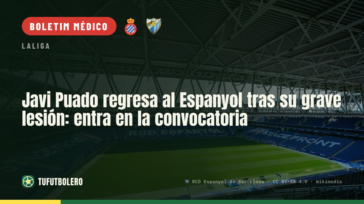 Javi Puado volta ao Espanyol após lesão grave e entra na convocatória