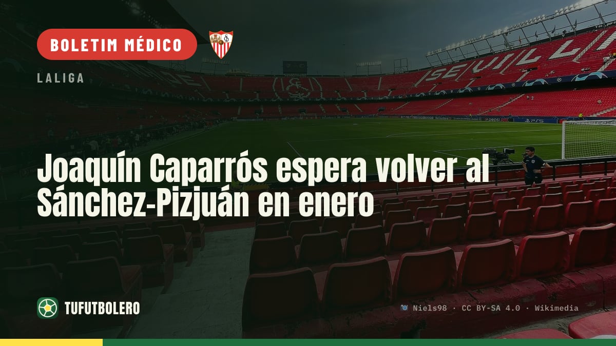 Joaquín Caparrós espera voltar ao Sánchez-Pizjuán em janeiro