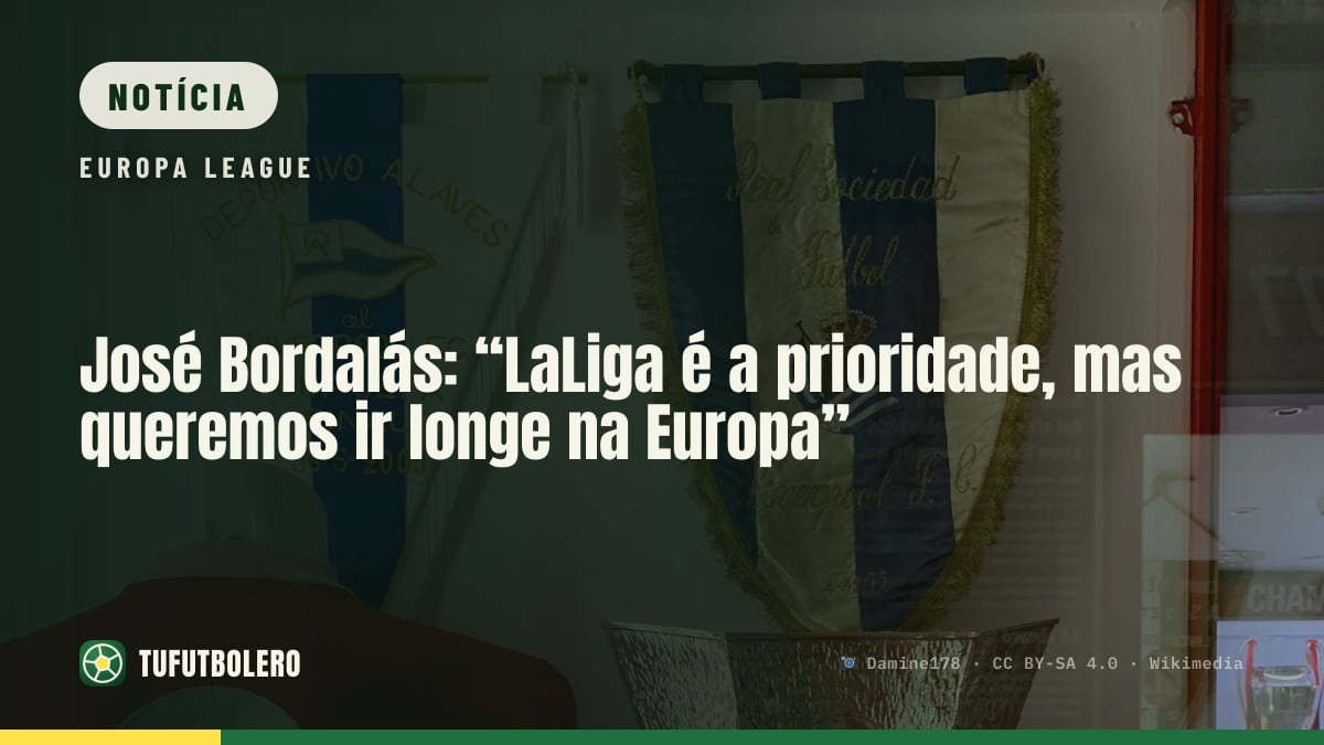 José Bordalás: “LaLiga é a prioridade, mas queremos ir longe na Europa”