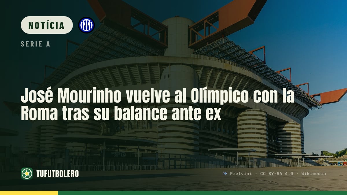 José Mourinho volta ao Olímpico com a Roma após um histórico duro