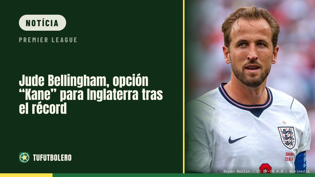 Jude Bellingham como alternativa para o “Kane” da Inglaterra