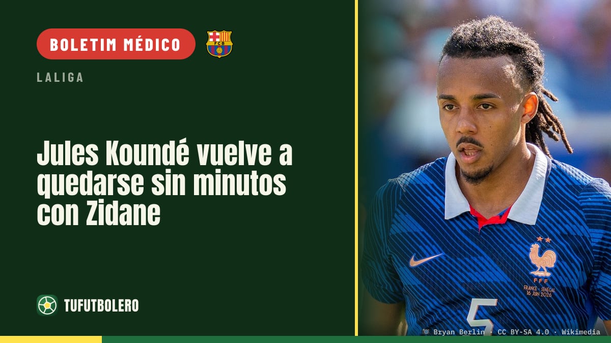 Jules Koundé volta a ficar sem minutos com Zidane