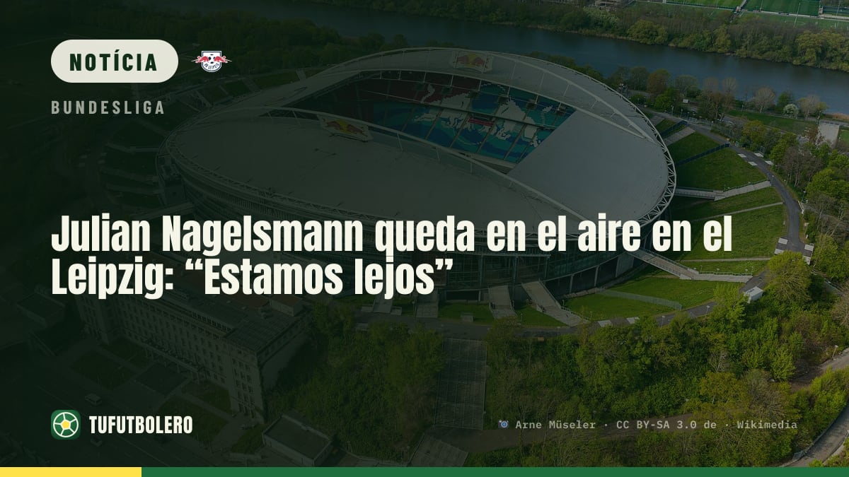 Rumor sobre Julian Nagelsmann no Leipzig: “Estamos bem longe”, diz Schmidt