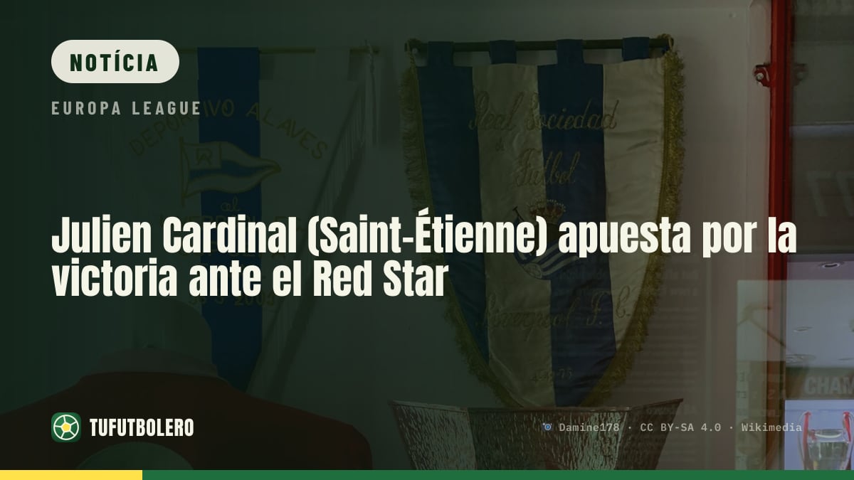 Julien Cardinal (Saint-Étienne) quer vencer o Red Star