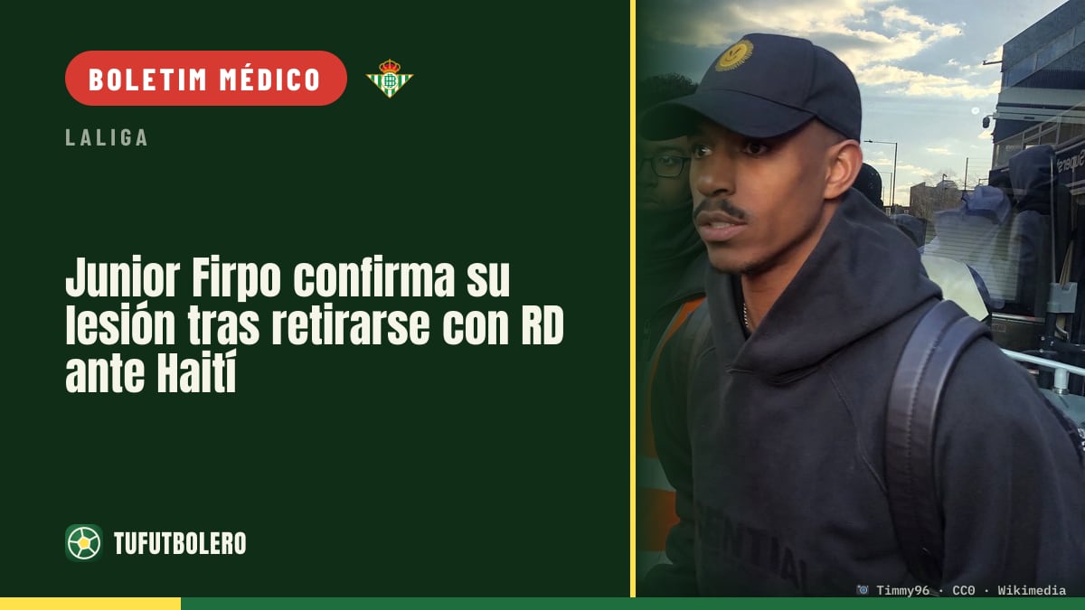 Junior Firpo confirma lesão após sair lesionado por RD contra o Haiti