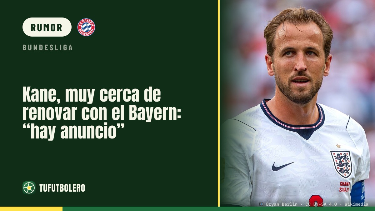 Kane perto de renovar com o Bayern: “vai sair um anúncio”