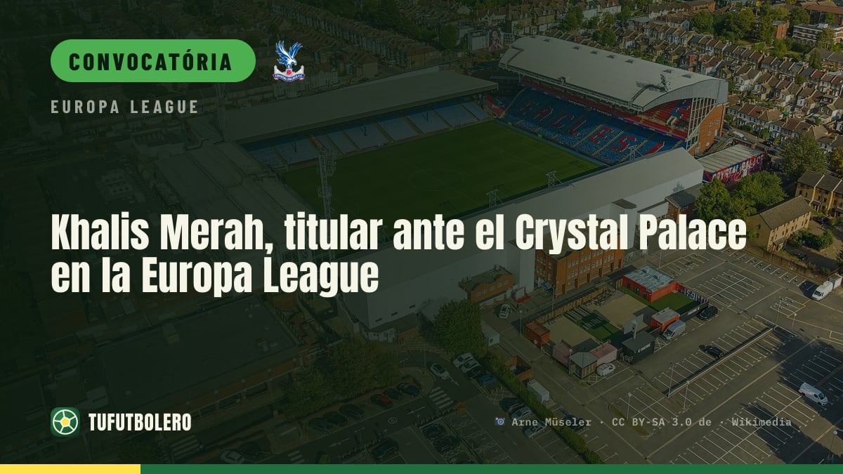 Khalis Merah pode estrear como titular contra o Crystal Palace