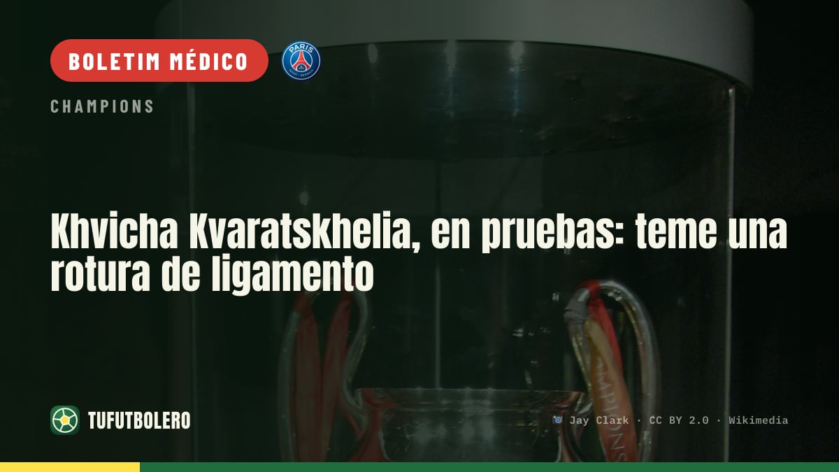 Khvicha Kvaratskhelia em exames: teme lesão nos ligamentos cruzados