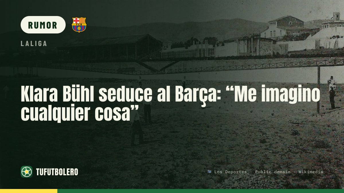 Klara Bühl atrai o Barça: “imagino qualquer coisa”