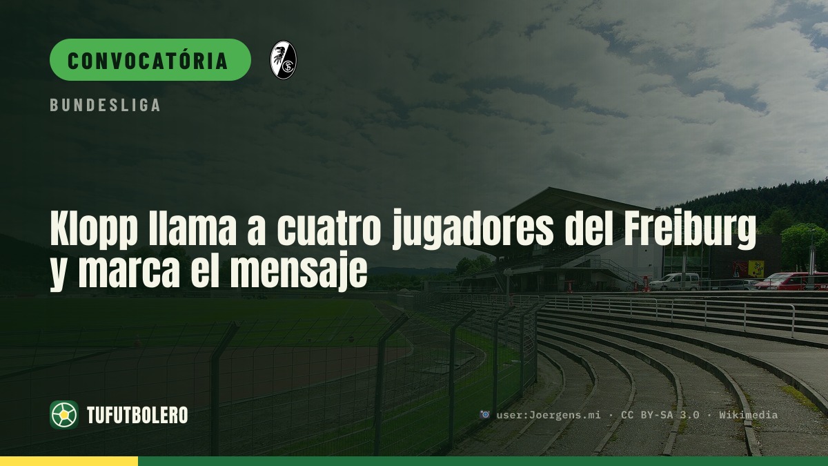 Klopp convoca quatro jogadores do Freiburg e deixa recado