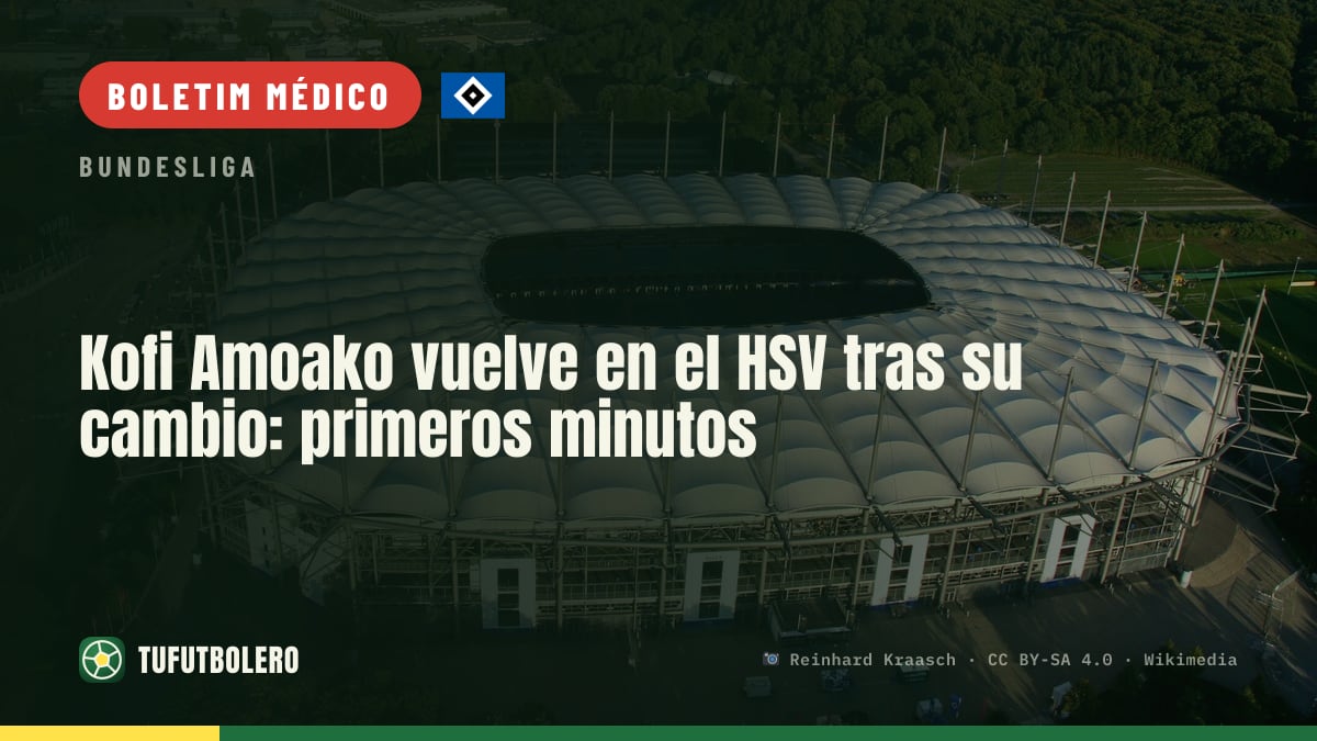Kofi Amoako estreia no HSV: primeiros minutos após a chegada