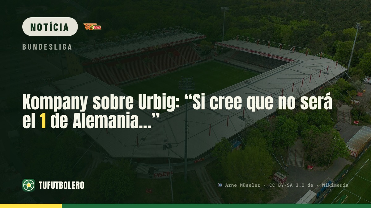 Kompany sobre Urbig: “Se alguém acha que não será o nº 1 da Alemanha…”