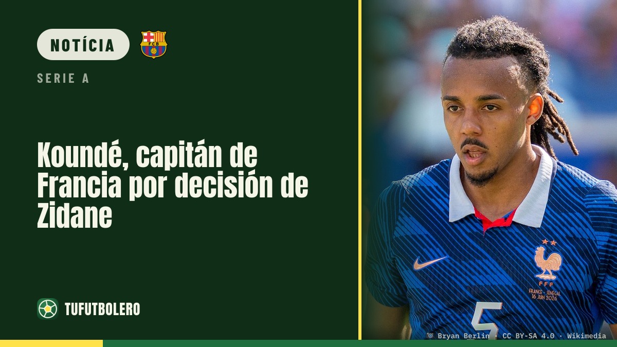 Koundé é nomeado capitão da França por Zidane