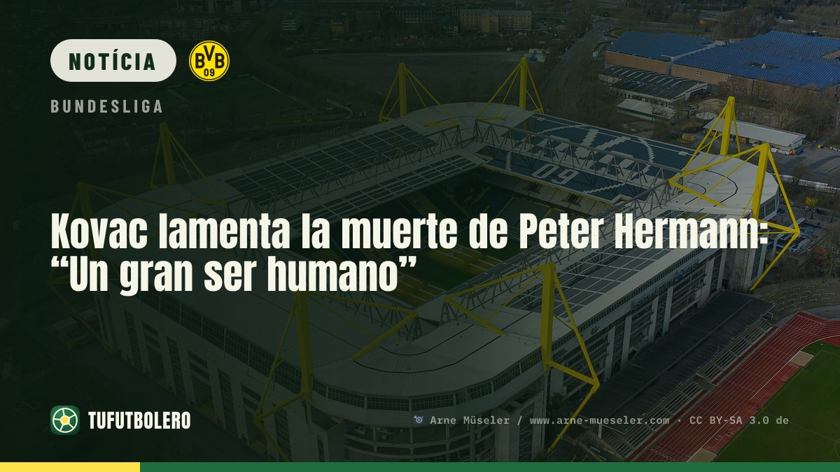 Kovac lamenta a morte de Peter Hermann: “Um ser humano fantástico”