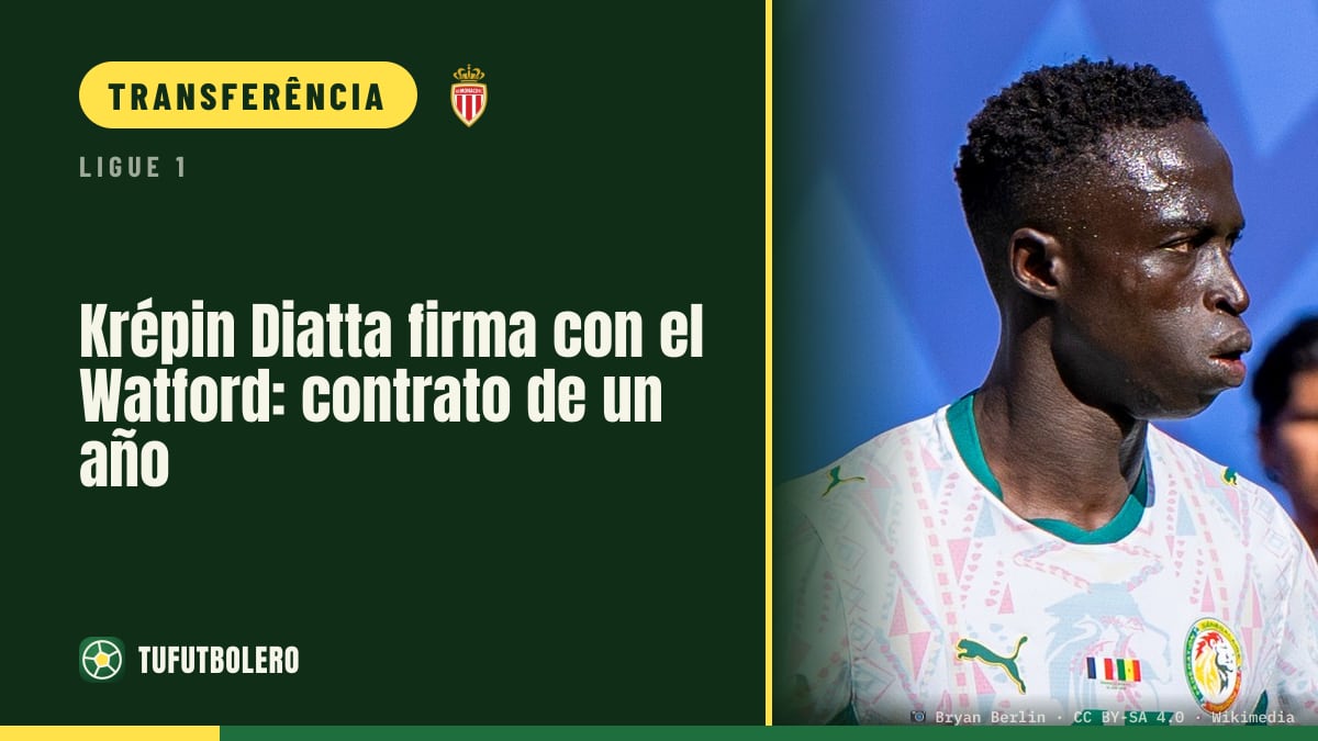 Krépin Diatta assina com o Watford por um ano