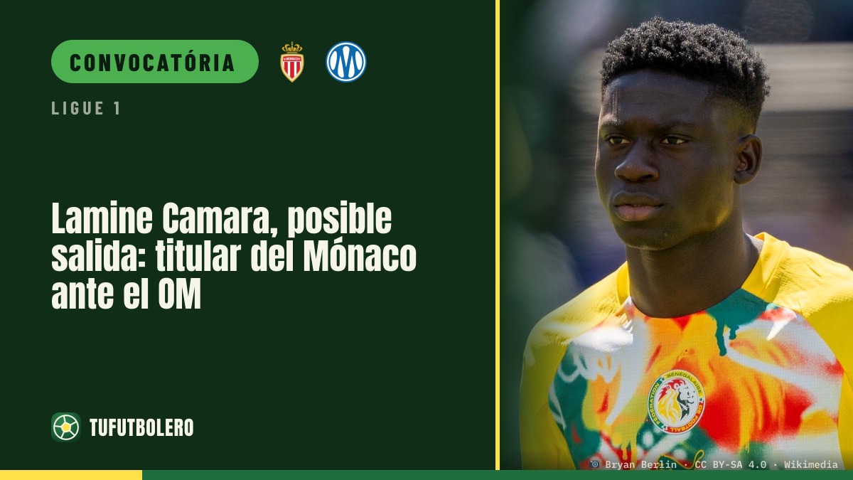 Lamine Camara, possível saída: titular do Mónaco contra o OM