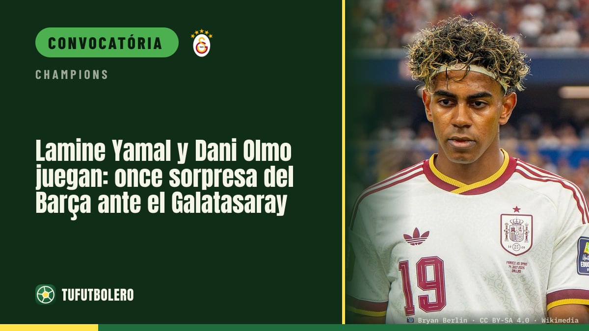 Lamine Yamal e Dani Olmo titulares: Barça muda e vai com surpresa vs Galatasaray