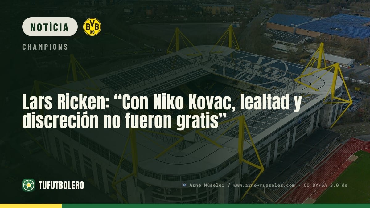 Lars Ricken: “Lealdade e discrição com Niko Kovac não vieram de graça”