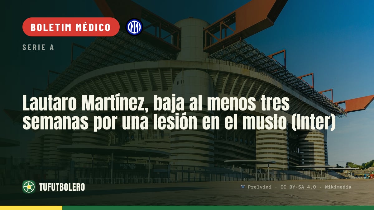 Lautaro Martínez fora pelo menos três semanas por lesão na coxa (Inter)