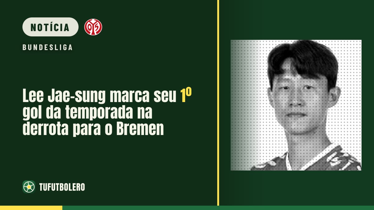 Lee Jae-sung marca seu 1º gol da temporada na derrota para o Bremen