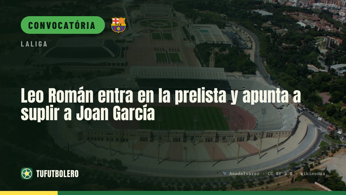 Leo Román entra na pré-lista e pode substituir Joan García