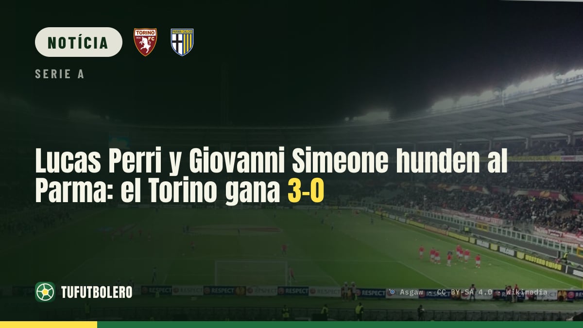 Lucas Perri e Giovanni Simeone levam o Torino ao 3-0 no Parma