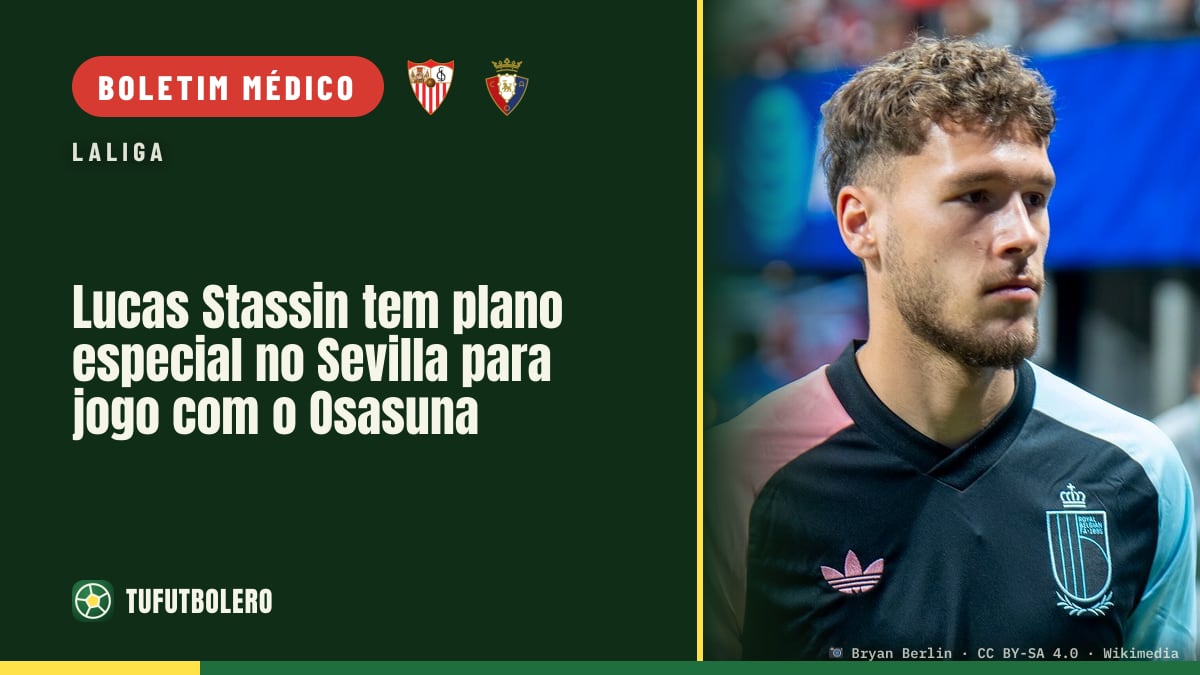 Lucas Stassin tem plano especial no Sevilla para jogo com o Osasuna