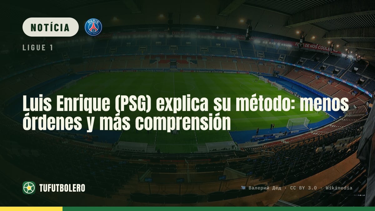 Luis Enrique (PSG) explica o método: menos ordens, mais entendimento