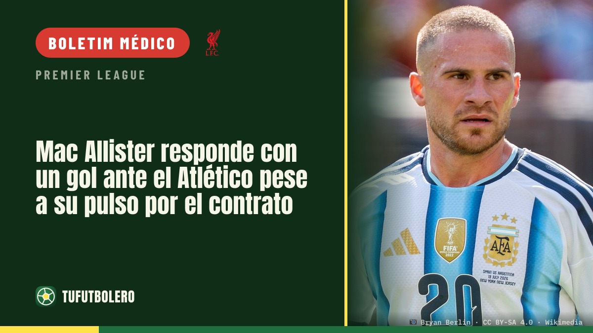 Mac Allister responde com gol ao Atlético apesar da conversa do contrato