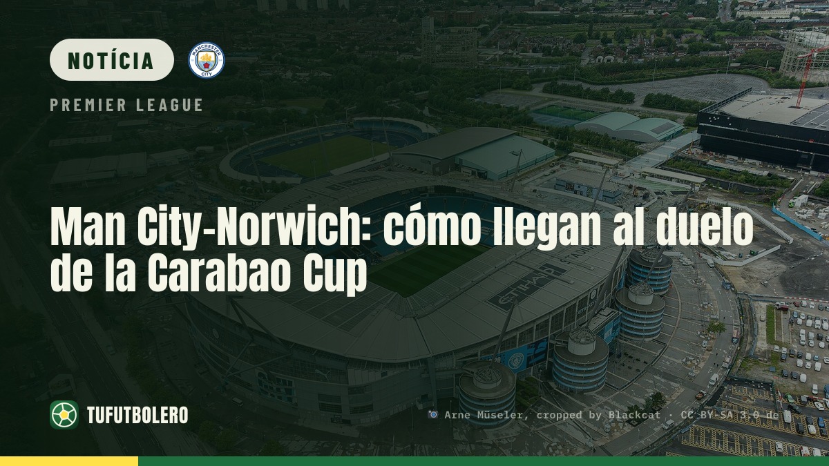 Man City x Norwich: novidades das equipes ao vivo