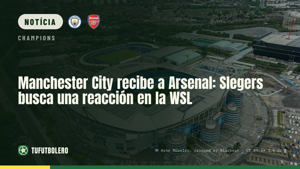Manchester City recebe o Arsenal: Slegers precisa reagir na WSL